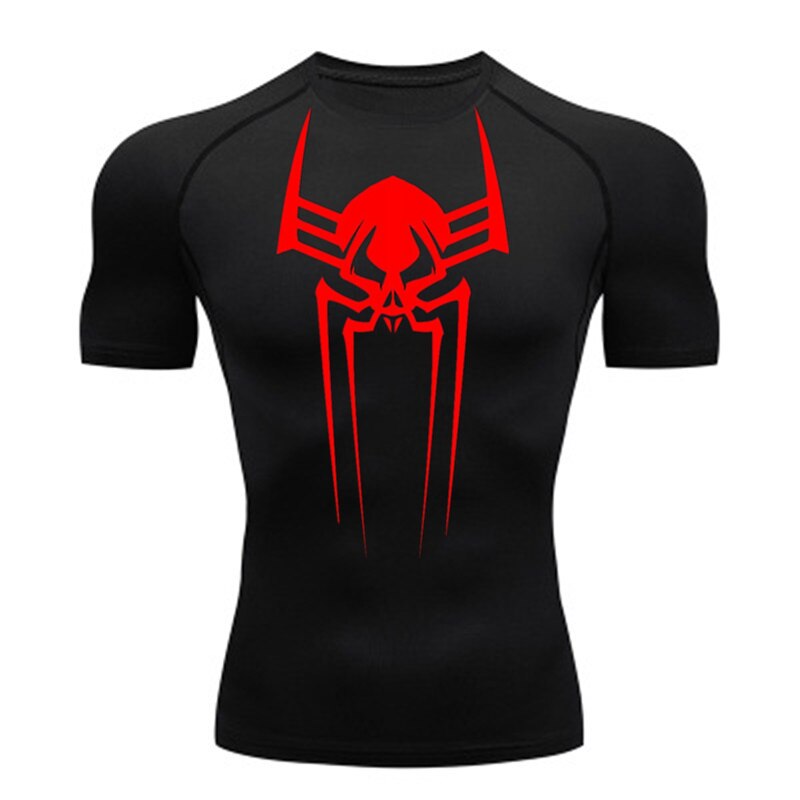 Spiderman long sales sleeve compression shirt